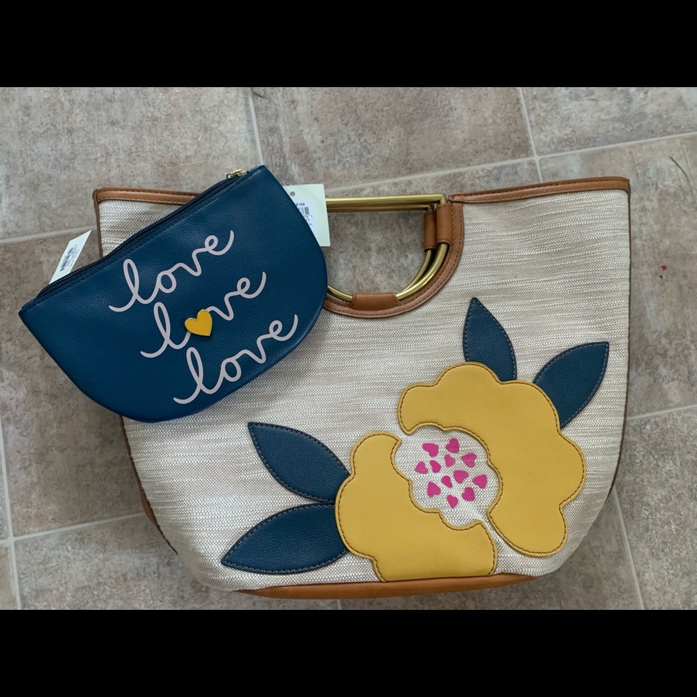 New Fossil Purse and Makeup Bag